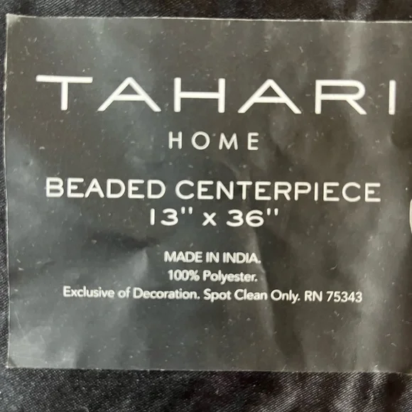 Tahari Beaded Centerpiece